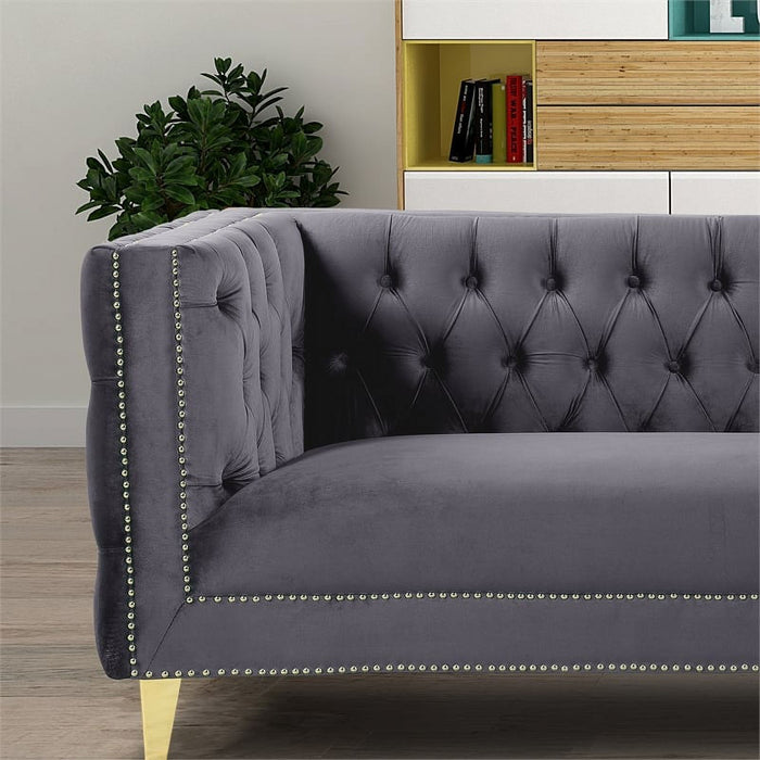Luxe Sofa in Velvet