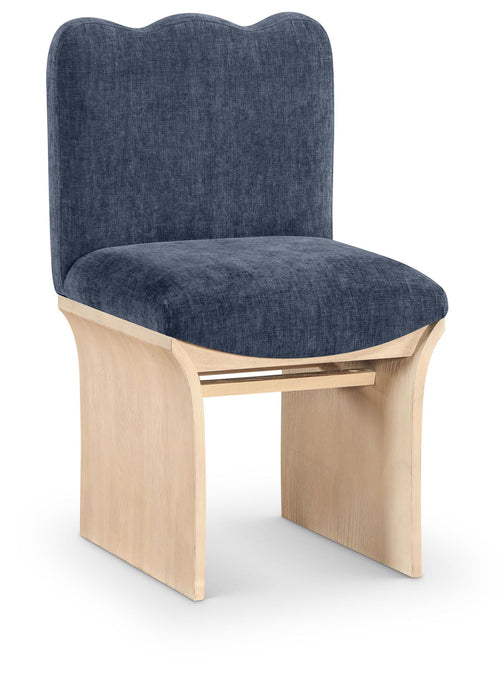 Shaw Chenille Fabric Upholstered Dining Chair