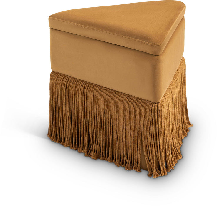 Trivoli Velvet Upholstered Stool