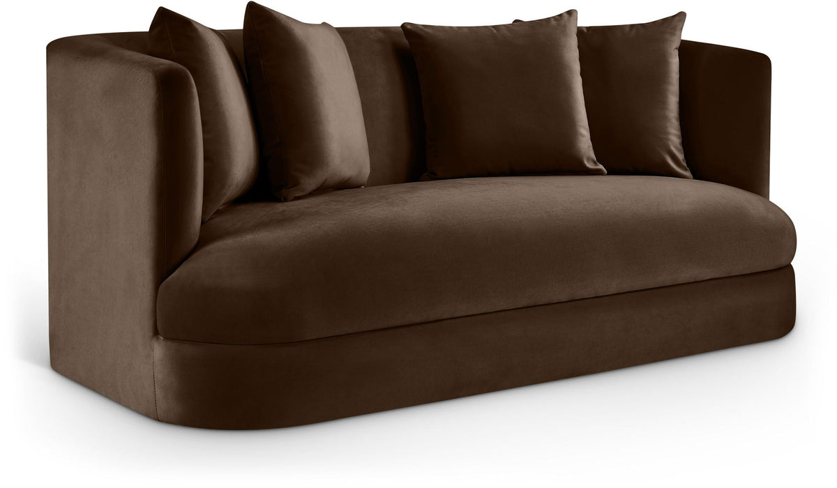 Alder 66" Velvet Upholstered Loveseat