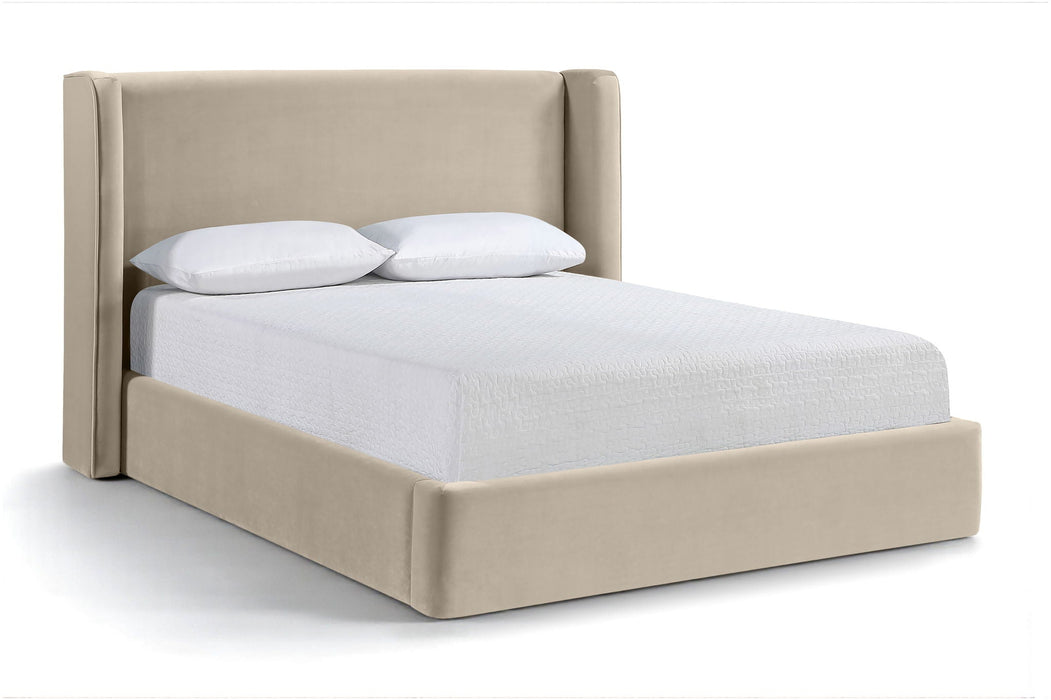 Kendall Velvet Upholstered Bed