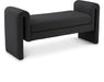 Stylus 51" Boucle Fabric Upholstered Bench