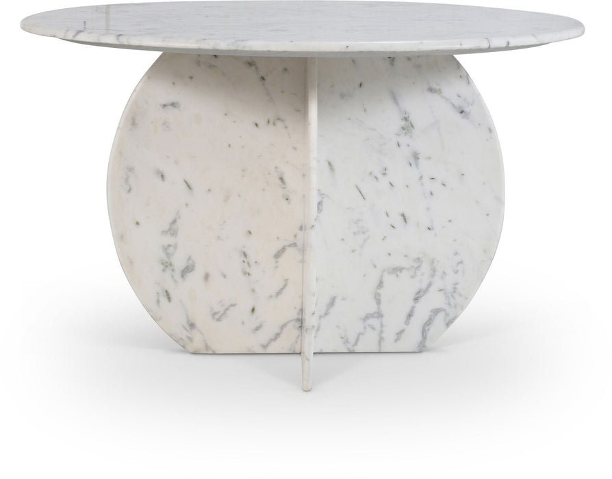 Formentera 48" Genuine Marble Dining Table