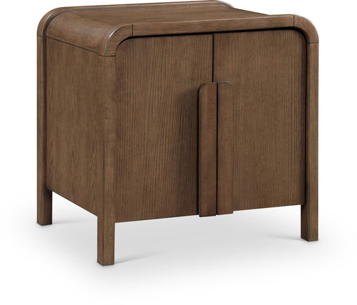 Harmony 20" Oak Veneer And Solid Wood Nightstand