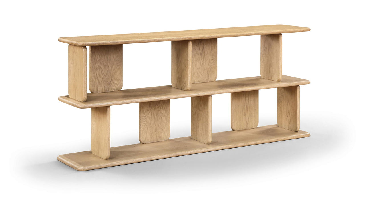Nexa Solid Wood And Oak Veneer Media Console