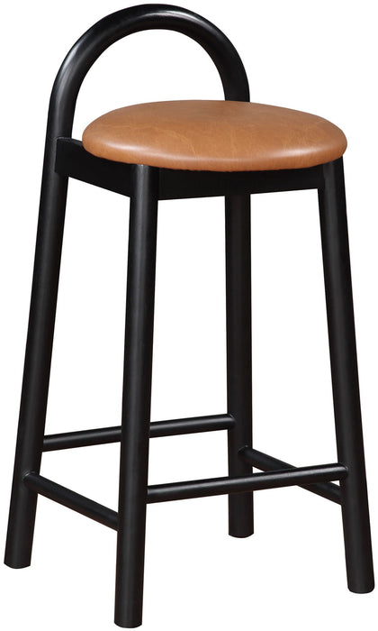 Calvin Vegan Leather Upholstered Counter Stool