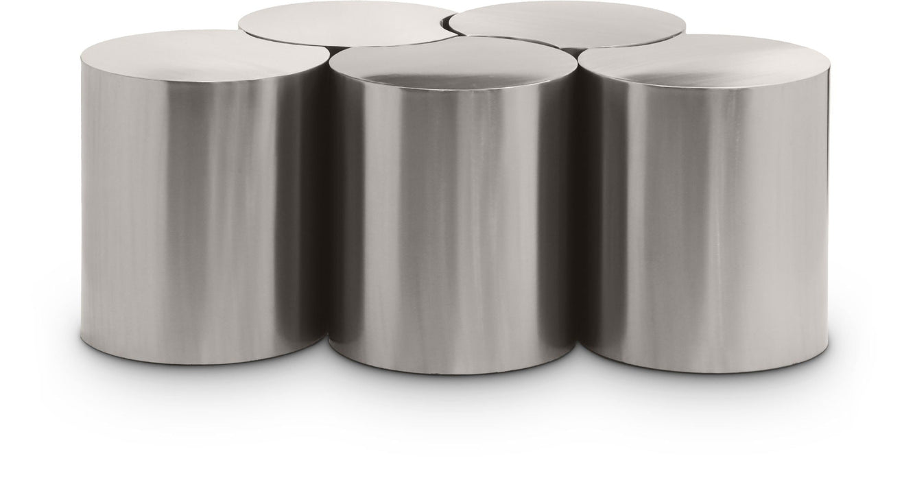 Dimple Iron Nesting 5pc. Modular Coffee Table