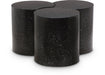 Dimple Terrazzo Pattern Iron Nesting 3pc. Modular Coffee Table