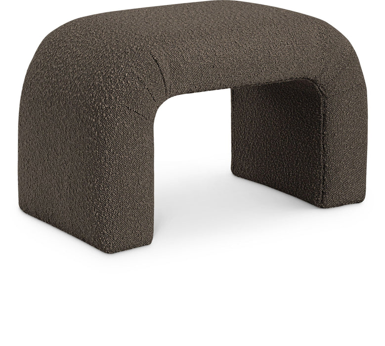 Niagara Boucle Fabric Upholstered Bench