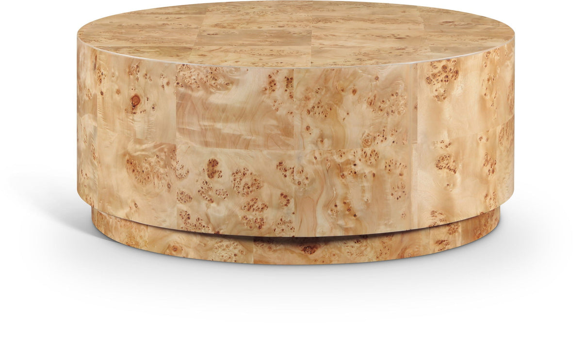 Burl Occasional Table Set
