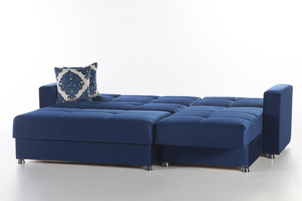 Elegant Ottoman - Roma Navy
