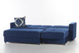 Elegant Ottoman - Roma Navy