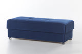 Elegant Sectional Storage Chaise - Navy