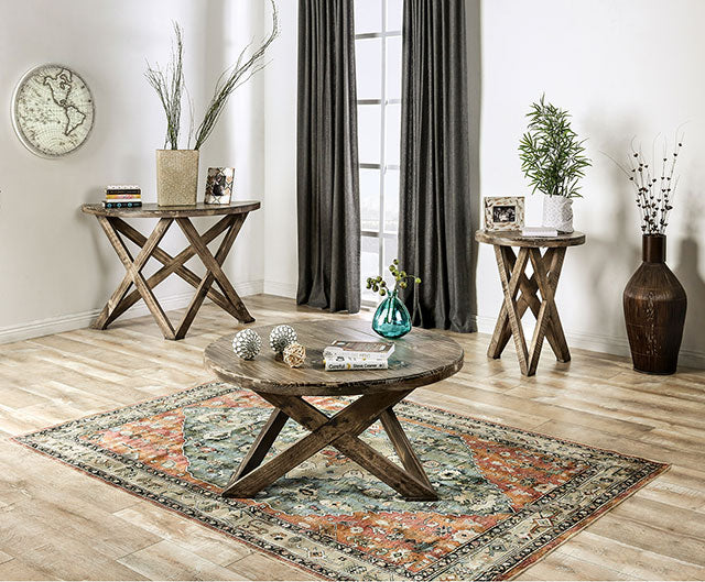 Culver Sofa Table - Ash Brown
