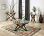 Culver Sofa Table - Ash Brown