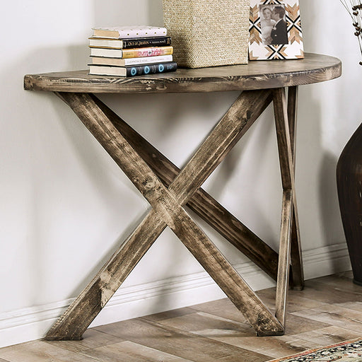 Culver Sofa Table - Ash Brown