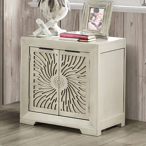 Geneva Night Stand - Ivory