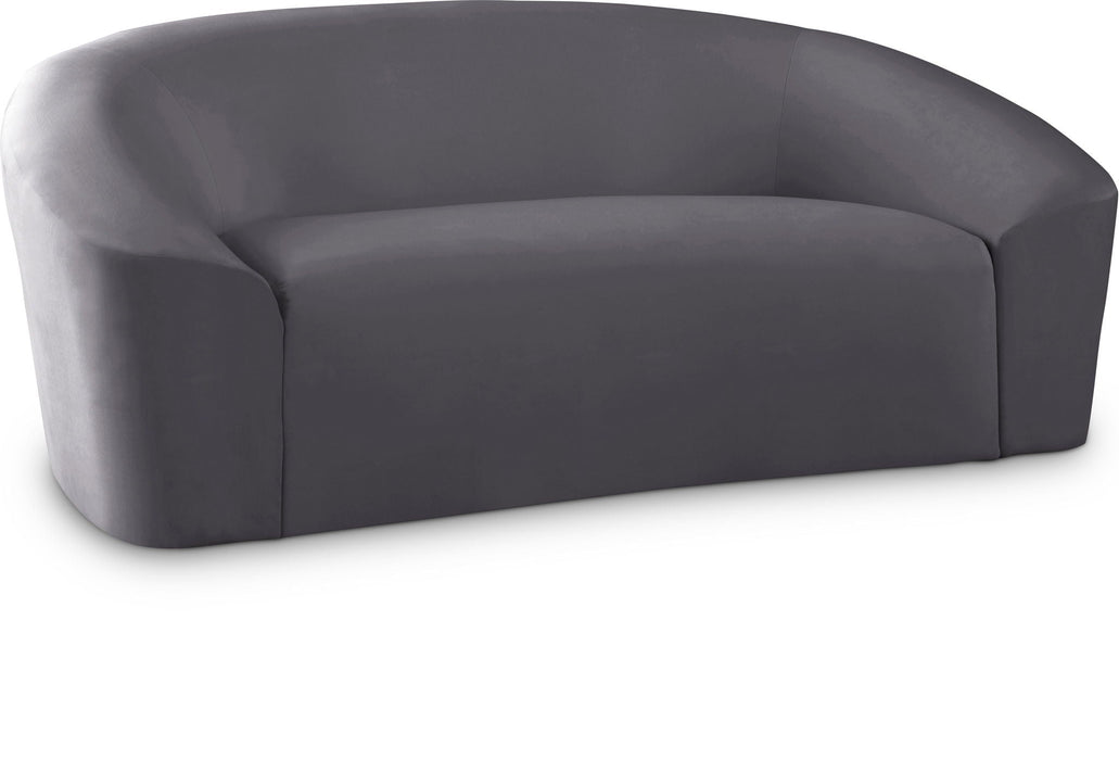 Riley 71" Velvet Upholstered Loveseat