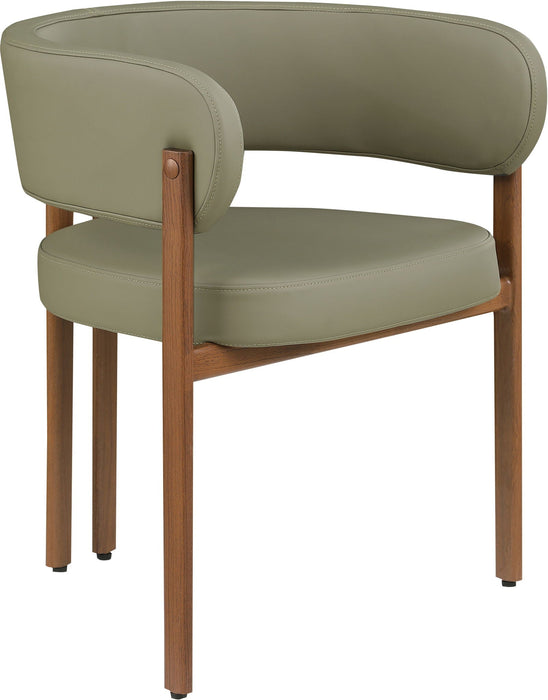 Gideon Vegan Leather Upholstered Dining Chair