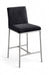 Reeves Chenille Fabric Upholstered Counter Stool