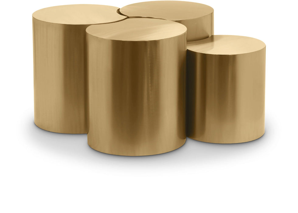 Dimple Iron Nesting 4pc. Modular Coffee Table