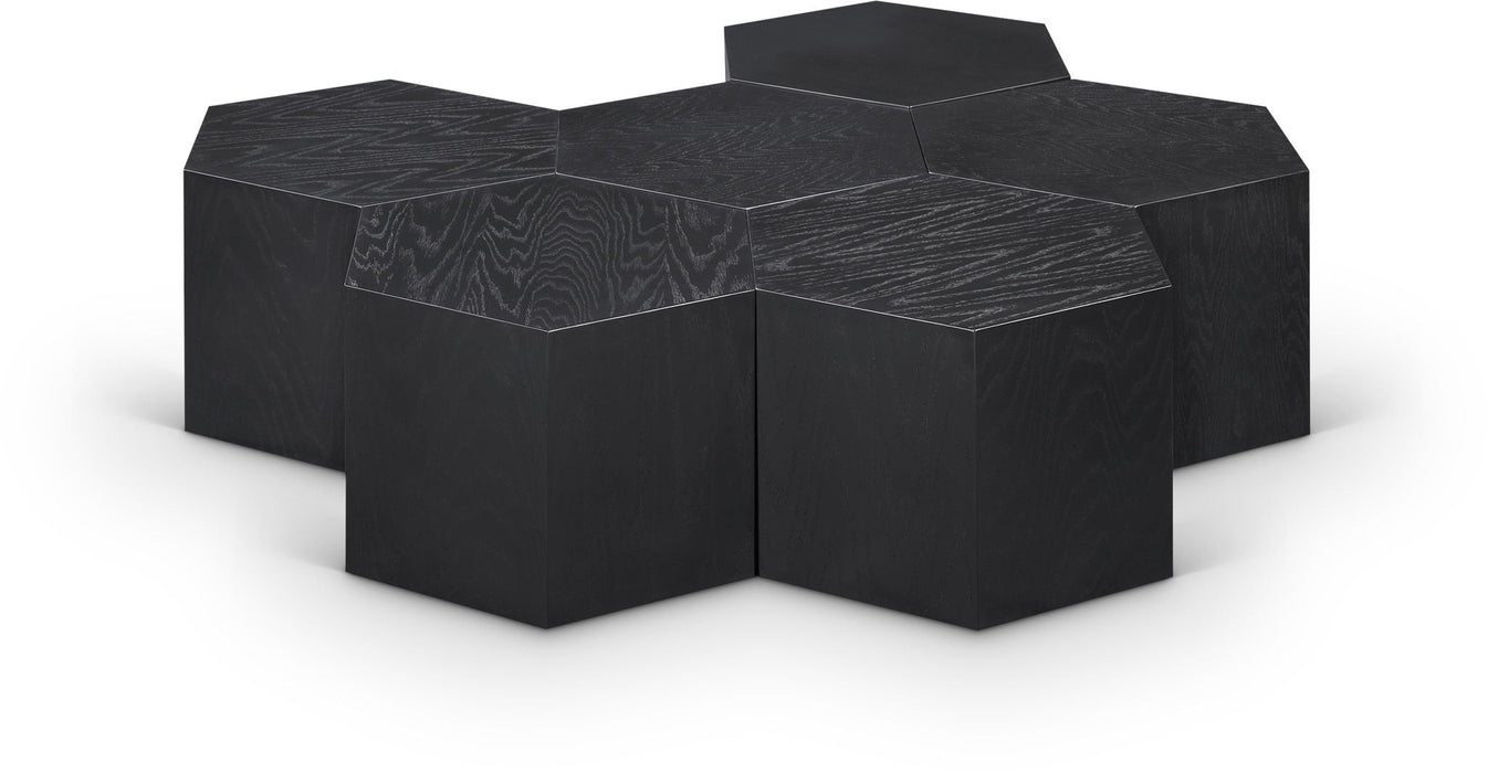 Eternal Oak Wood 6pc. Modular Coffee Table