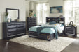 Rosemont Platform Bed with Footboard Storage