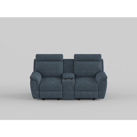 Clifton Double Glider Reclining Love Seat with Center Console