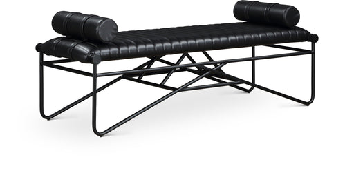 Gatsby Vegan Leather Upholstered Bench