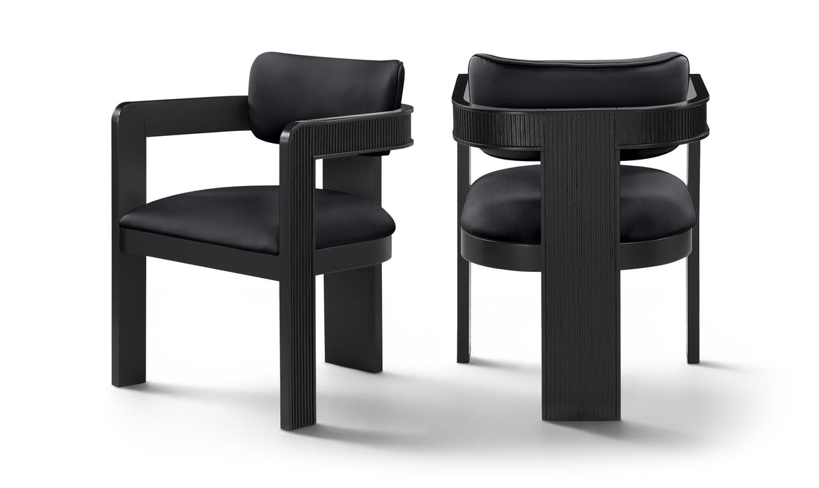 Sacha Vegan Leather Upholstered Dining Chair