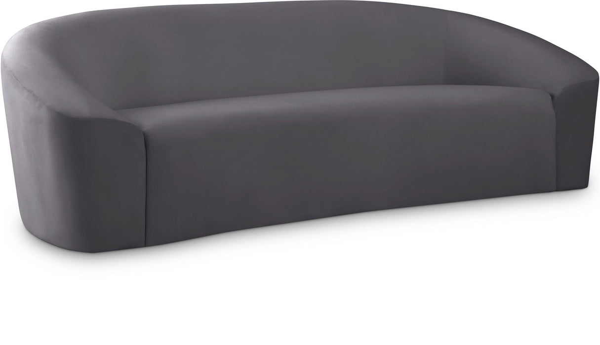 Riley 91" Velvet Upholstered Sofa