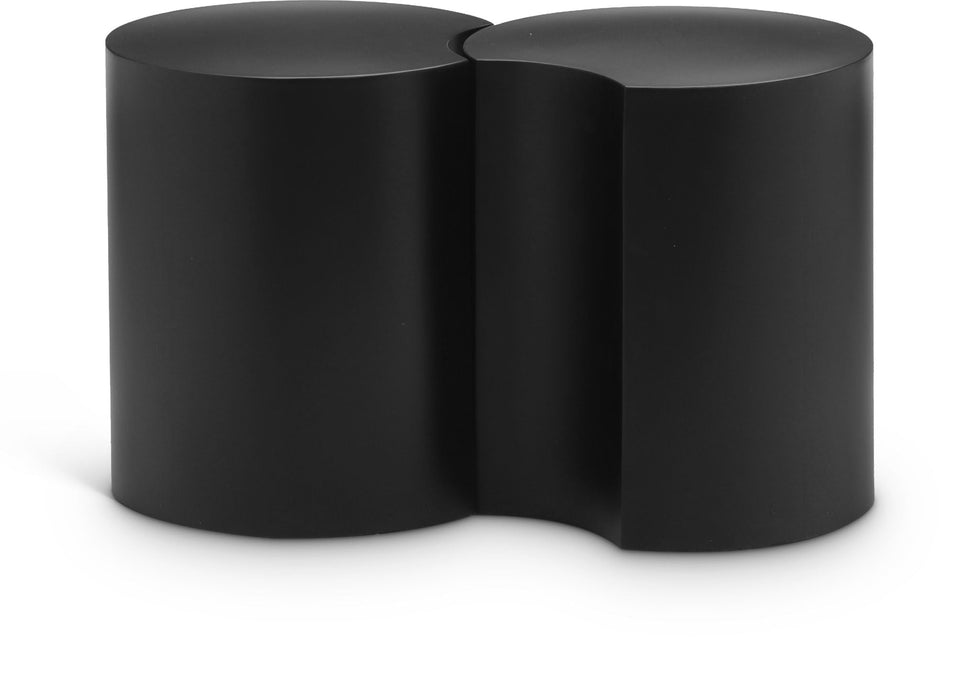 Dimple Iron Nesting 2pc. Modular End / Side Table