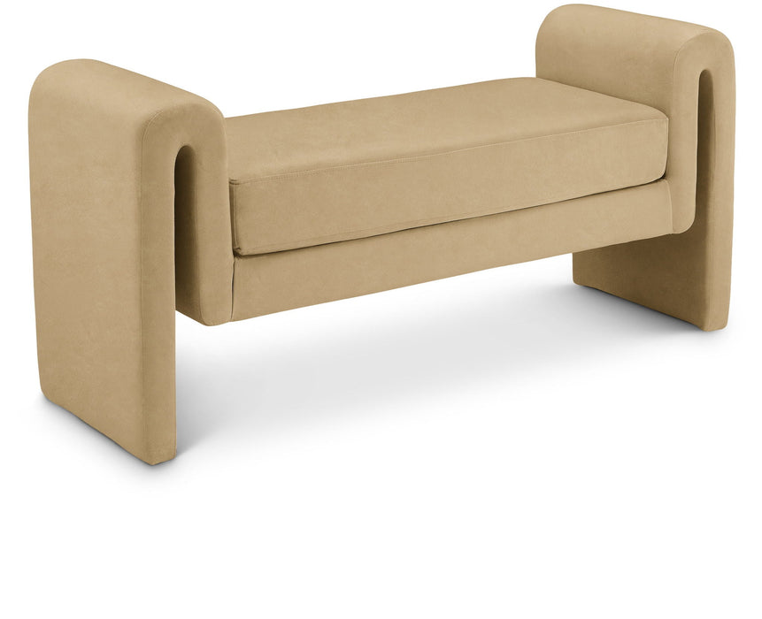 Sloan Velvet Upholstered 51" Bench