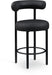 Bordeaux Vegan Leather Upholstered Counter Stool