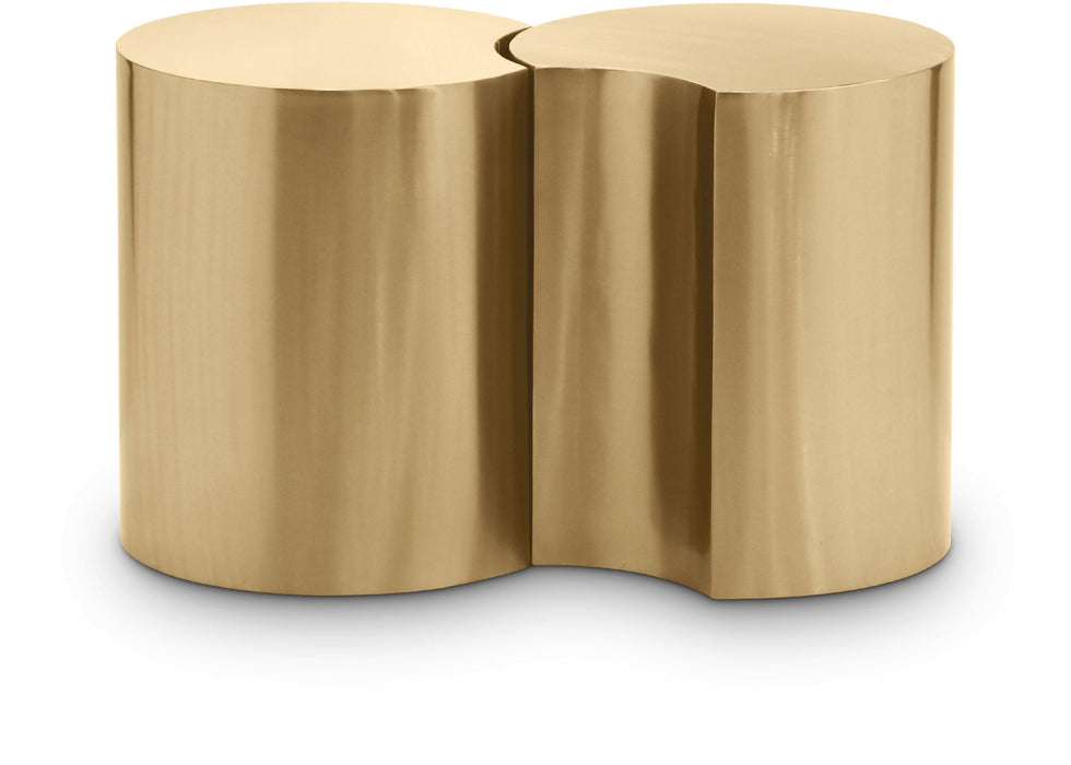 Dimple Iron Nesting 2pc. Modular End / Side Table