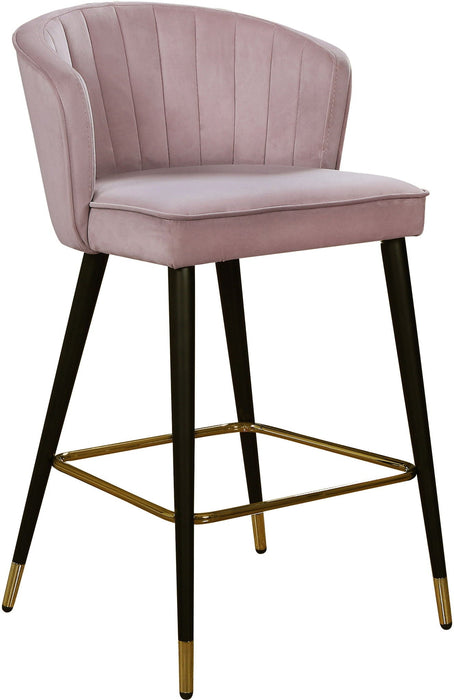 Cassie Velvet Upholstered Counter Stool