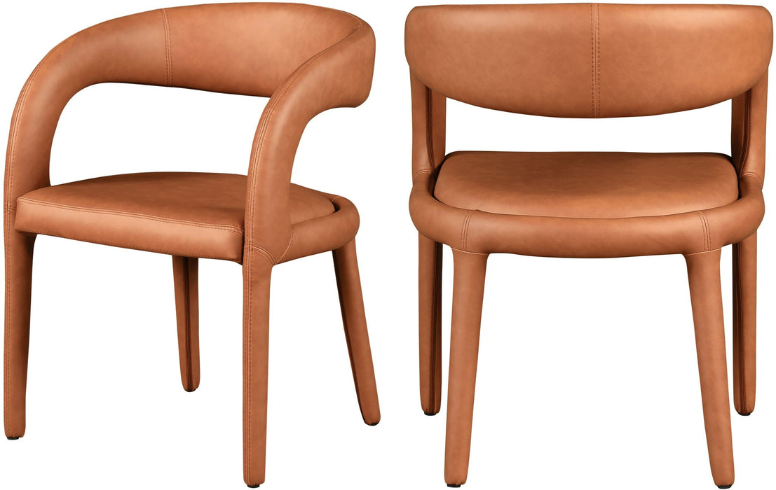 Sylvester Vegan Leather Upholstered Dining Chair