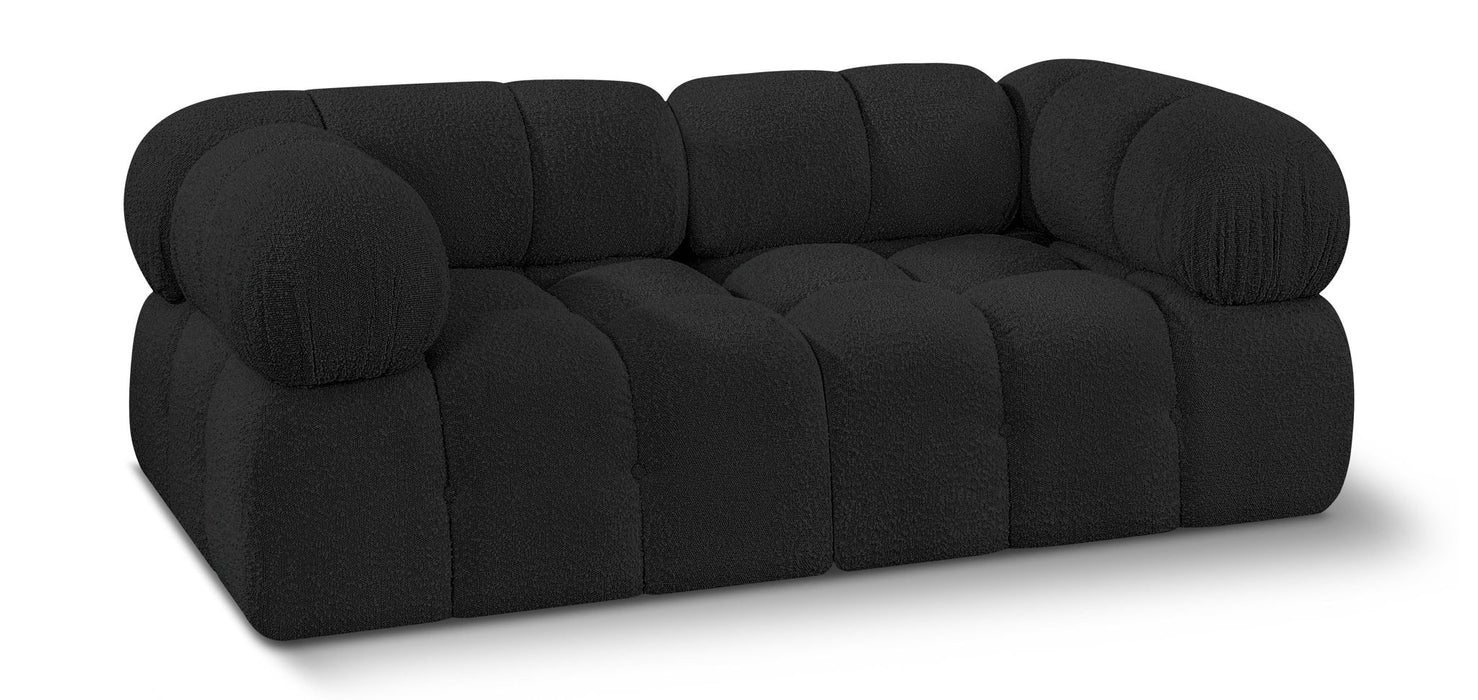 Ames 68" Boucle Fabric Upholstered 2pc. Modular Loveseat