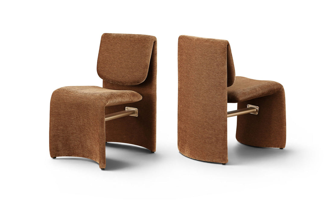 Slique Fabric Upholstered Dining Chair