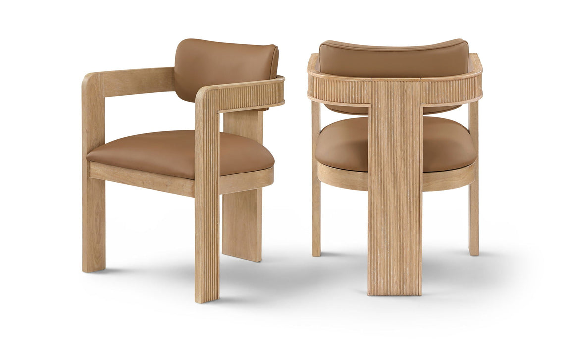Sacha Vegan Leather Upholstered Dining Chair