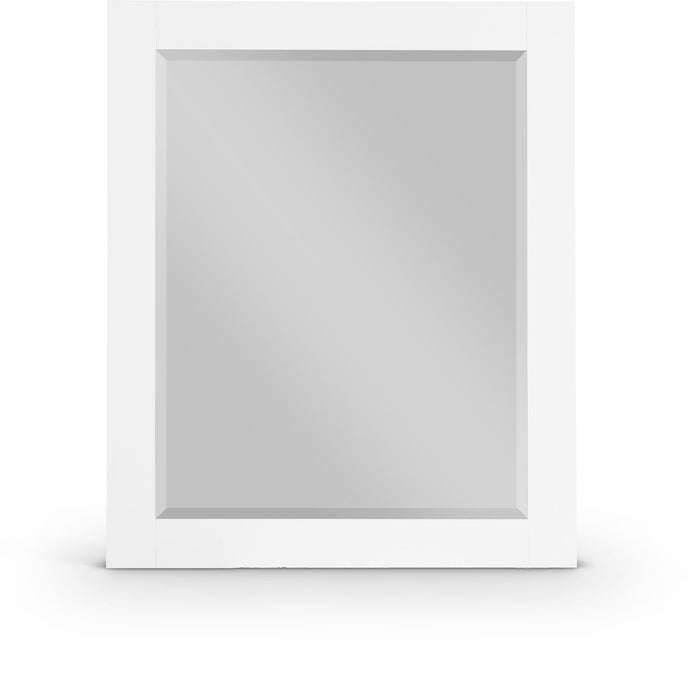 Monad 30" W X 36" H Birch Veneer Frame Mirror