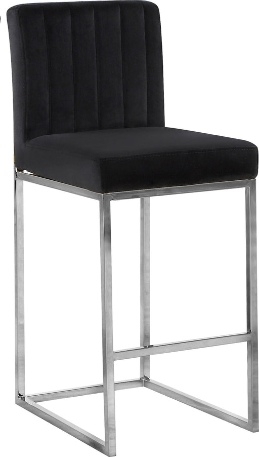 Giselle Velvet Upholstered Counter Stool