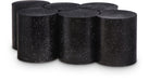 Dimple Terrazzo Pattern Iron Nesting 6pc. Modular Coffee Table