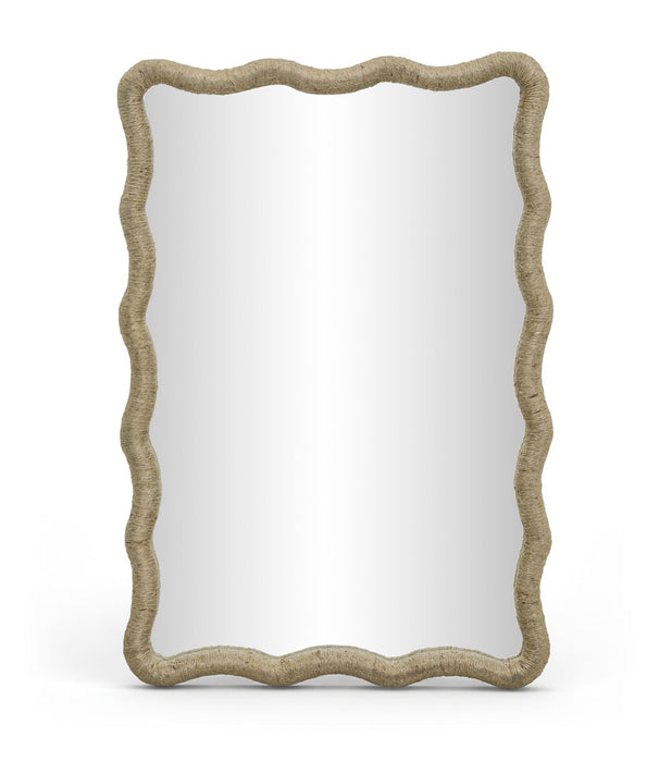 Meadow 24" W X 36" H Jute Rope Frame Mirror - Natural