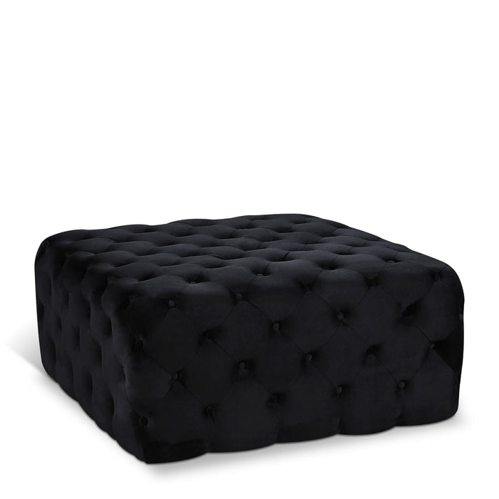 Ariel Velvet Upholstered Ottoman