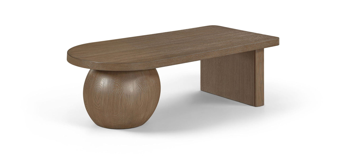 Solum Ash Wood And Oak Veneer Coffee Table