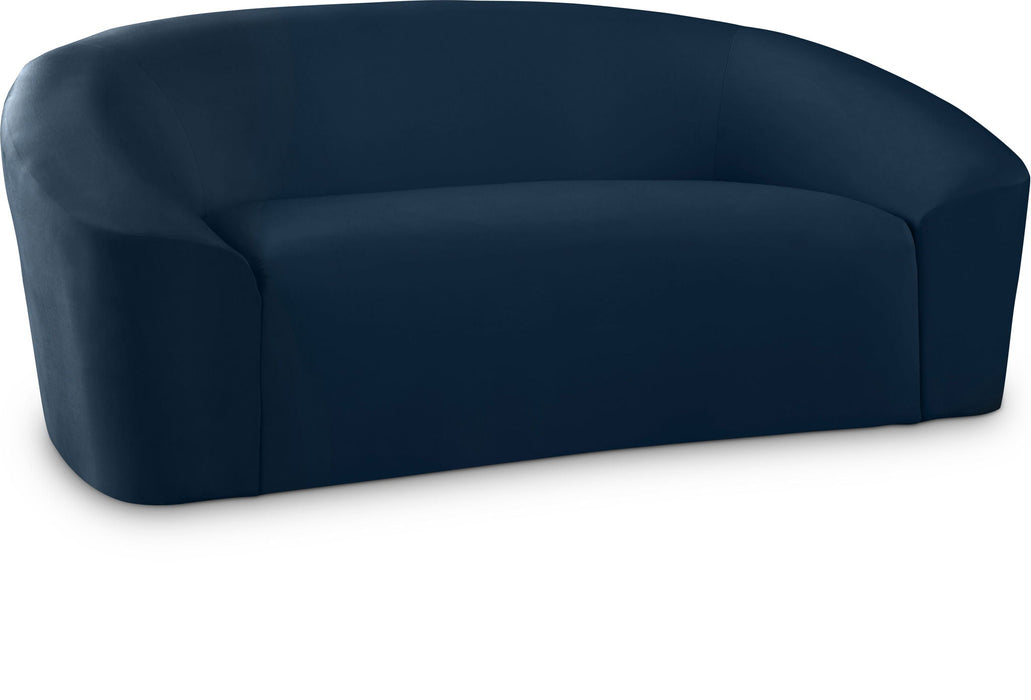 Riley 71" Velvet Upholstered Loveseat