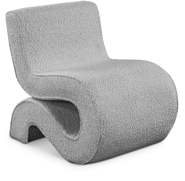 Desiree Boucle Fabric Upholstered Accent Chair