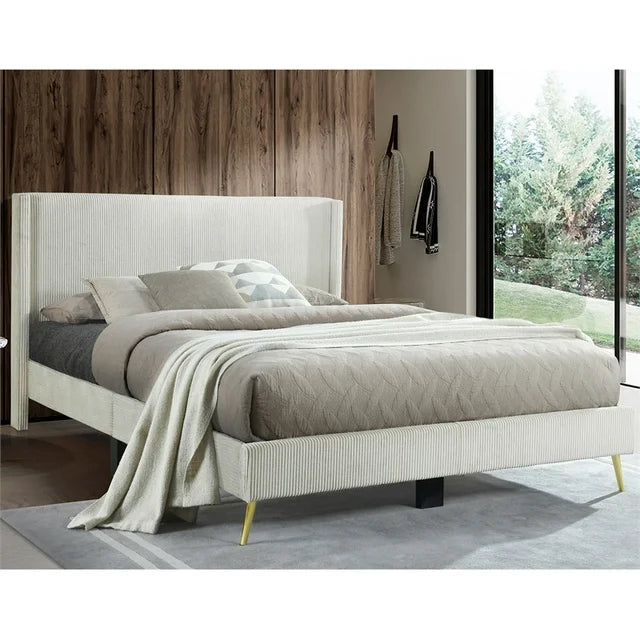 Vita Bed in Corduroy