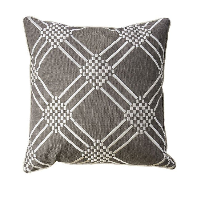 Bess Throw Pillow - Dark Gray